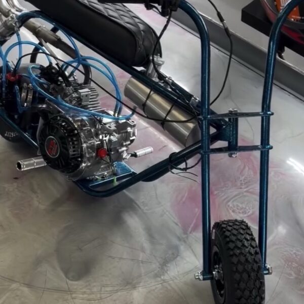 LAX Custom Mini Bike – Blue Edition
